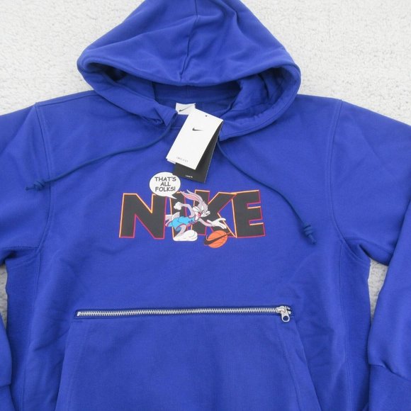 Nike Standard Issue Space Jam Bunny Hoodie Mens Size Small NEW - Picture 5 of 11